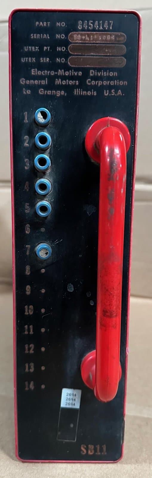 EMD SB11-2 Electrical Module