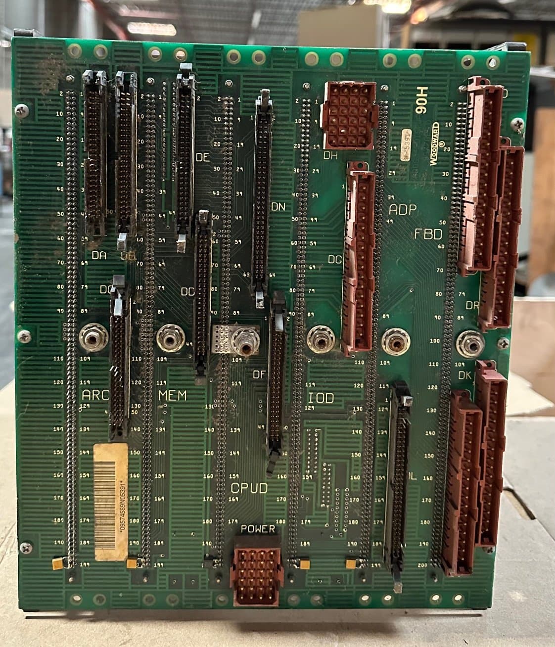EMD60S-motherboard section-